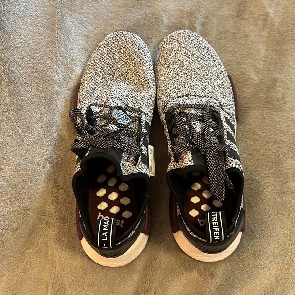 adidas NMD R1 Champs Burgundy Grey Men’s Sneakers